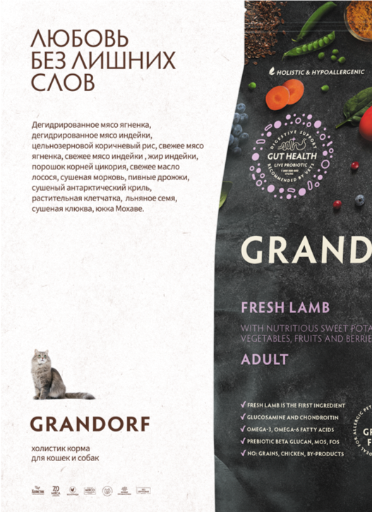 Макет Grandorf для кошек